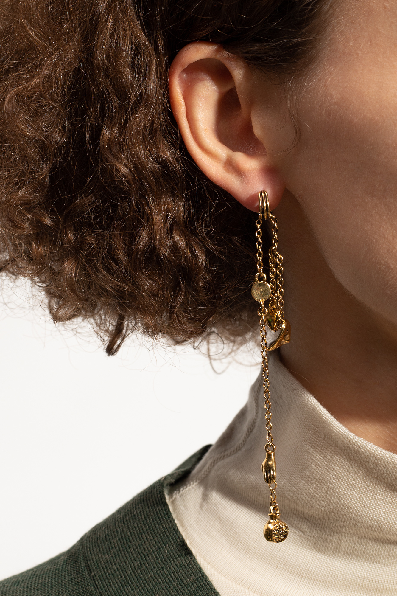 Lemaire long drop earrings discount